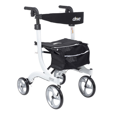 Nitro Aluminum Rollator, Tall Height, 10" Casters