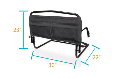 30” Safety Bed Rail & Padded Pouch