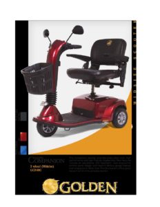 Companion MID SIZE Power Scooter